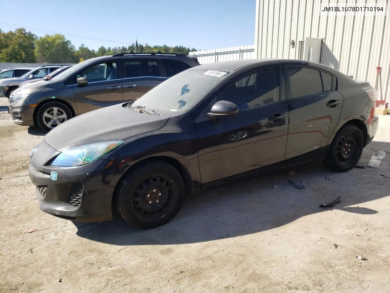 2013 Mazda 3 I VIN: JM1BL1U78D1710194 Lot: 74397864