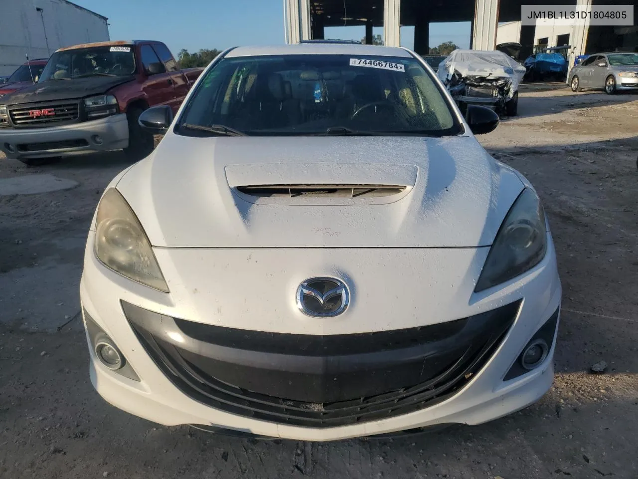 2013 Mazda Speed 3 VIN: JM1BL1L31D1804805 Lot: 74466784