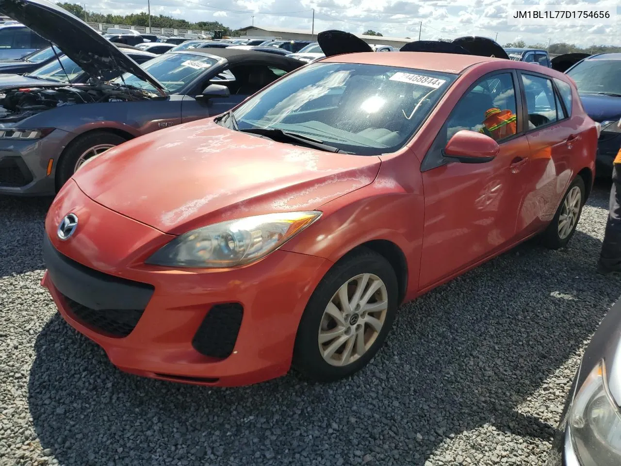 2013 Mazda 3 I VIN: JM1BL1L77D1754656 Lot: 74468844