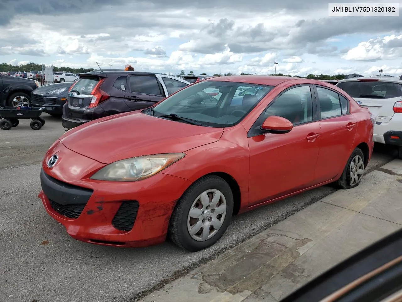 2013 Mazda 3 I VIN: JM1BL1V75D1820182 Lot: 74520974