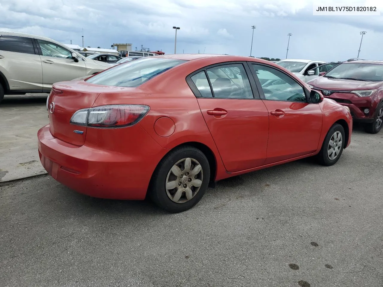 2013 Mazda 3 I VIN: JM1BL1V75D1820182 Lot: 74520974