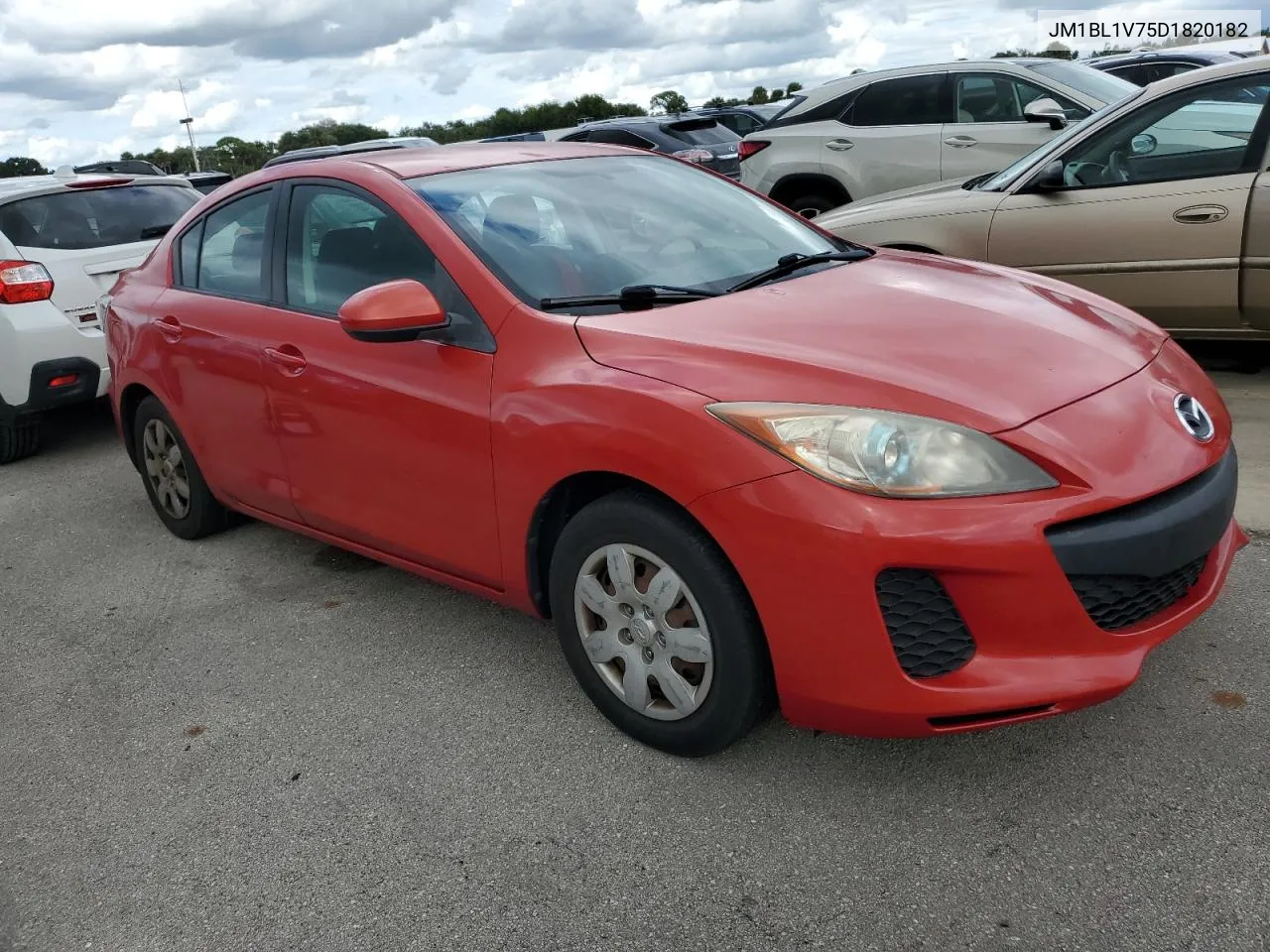 2013 Mazda 3 I VIN: JM1BL1V75D1820182 Lot: 74520974