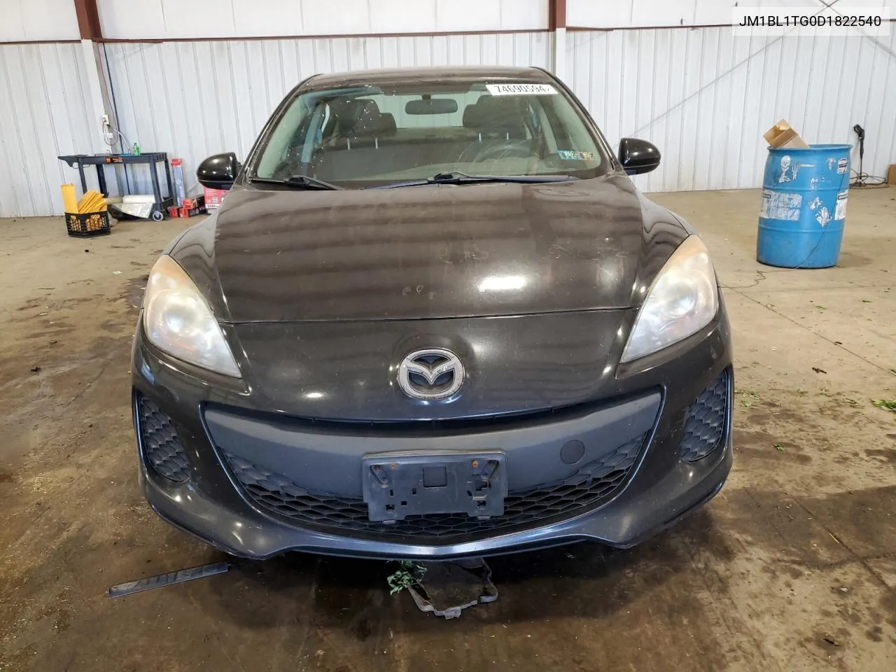 2013 Mazda 3 I VIN: JM1BL1TG0D1822540 Lot: 74690594