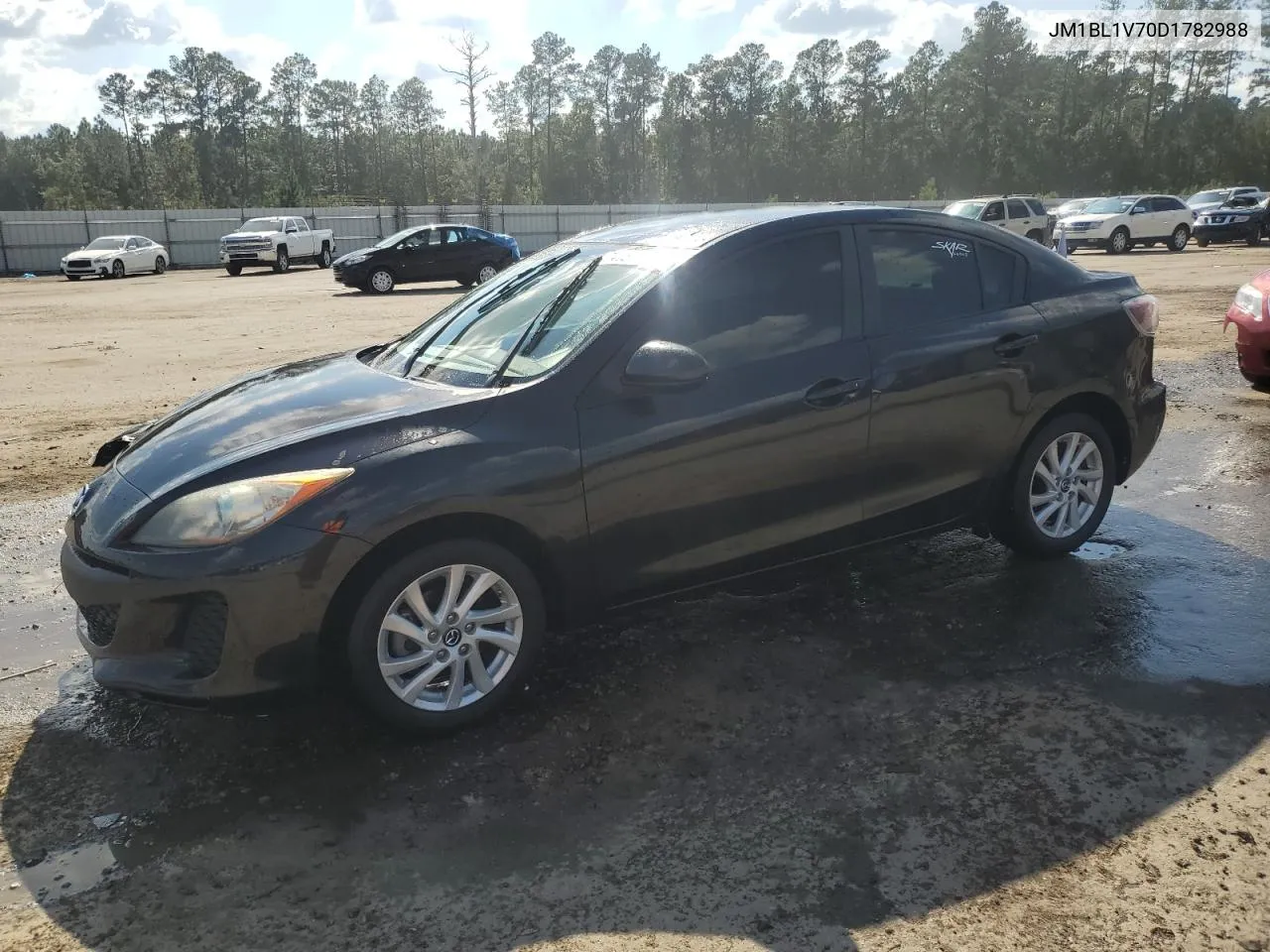 2013 Mazda 3 I VIN: JM1BL1V70D1782988 Lot: 74767654