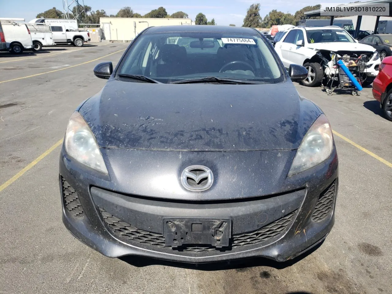 2013 Mazda 3 I VIN: JM1BL1VP3D1810220 Lot: 74775464