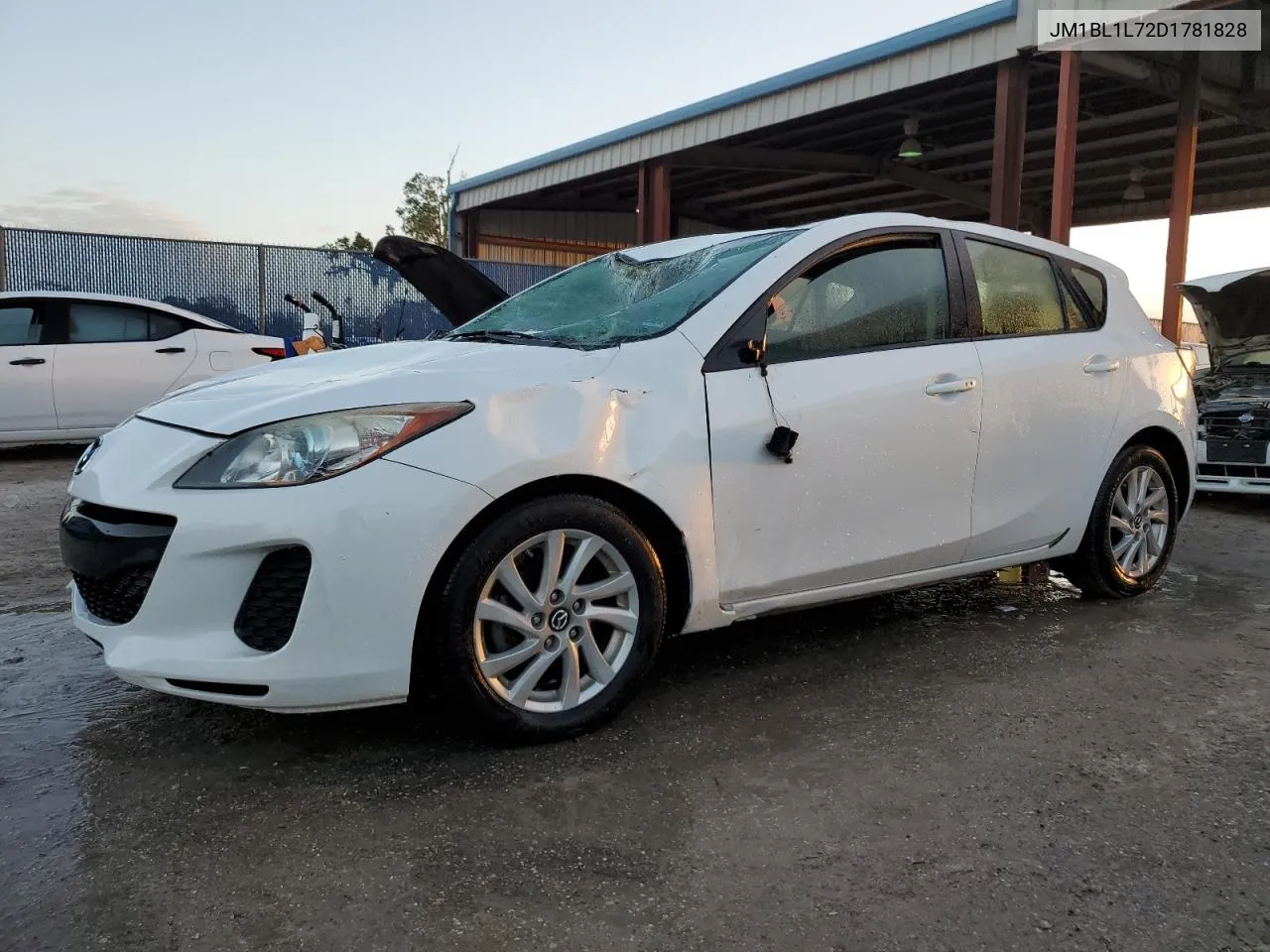 2013 Mazda 3 I VIN: JM1BL1L72D1781828 Lot: 76066814