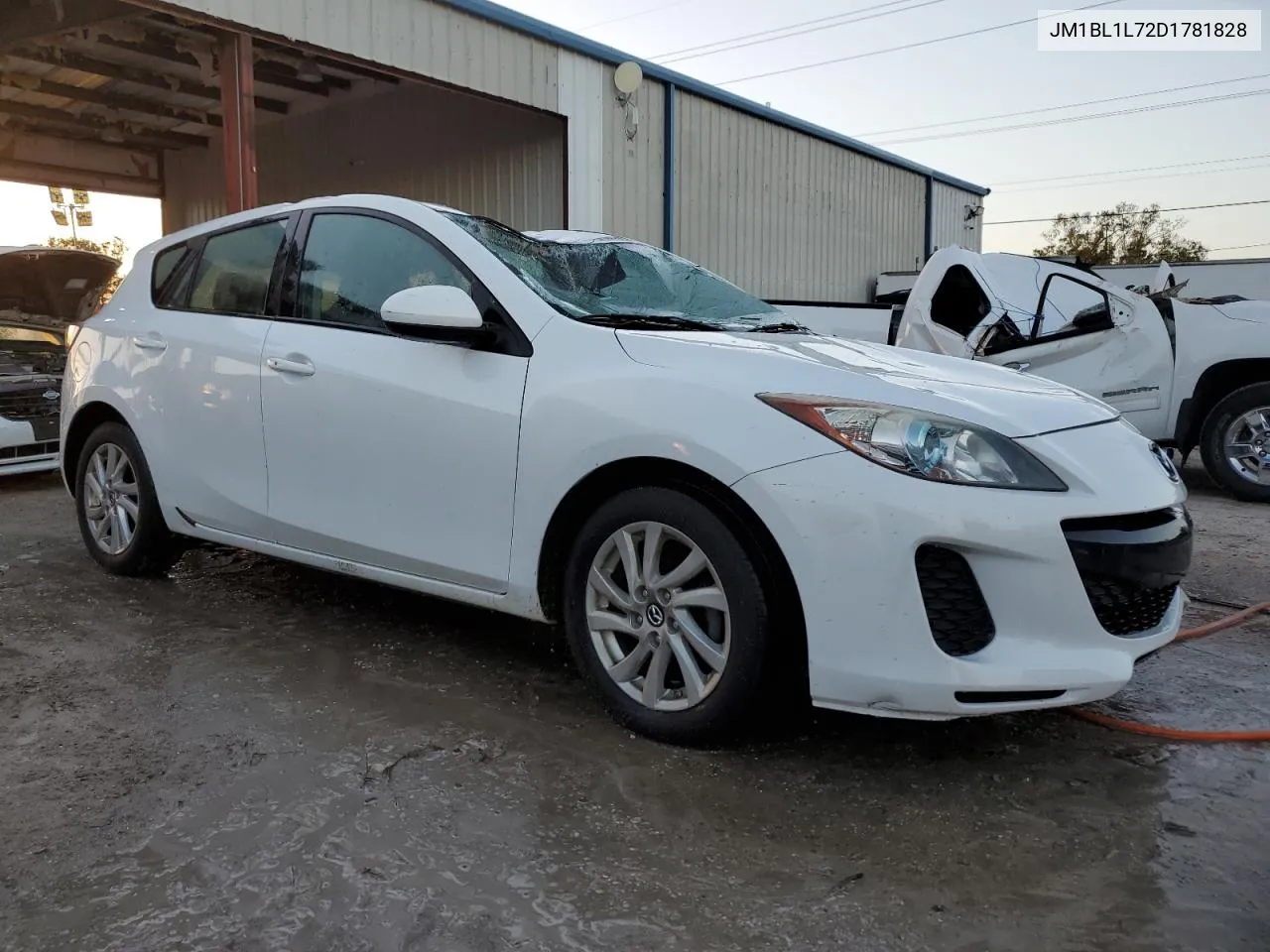 2013 Mazda 3 I VIN: JM1BL1L72D1781828 Lot: 76066814