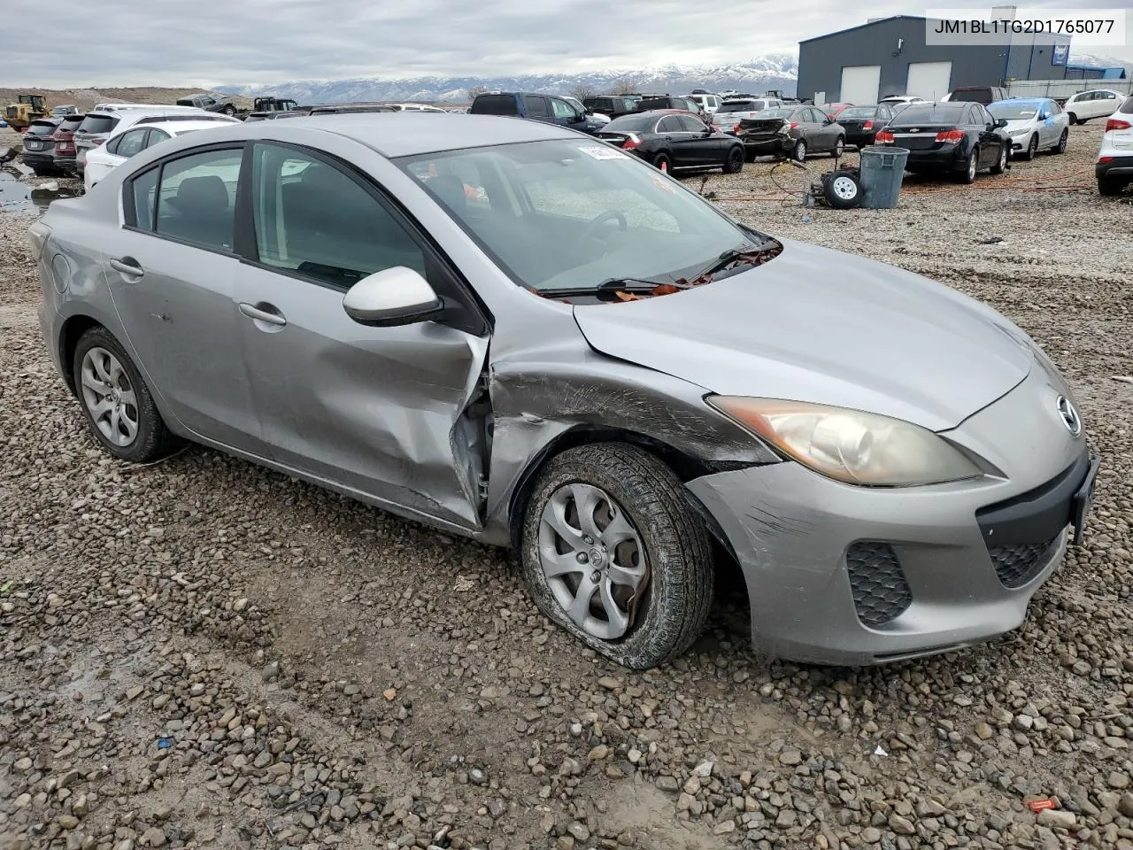 2013 Mazda 3 I VIN: JM1BL1TG2D1765077 Lot: 76081783