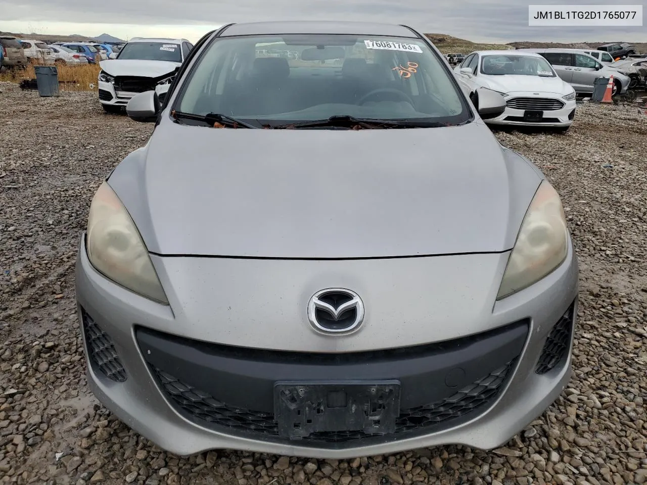 2013 Mazda 3 I VIN: JM1BL1TG2D1765077 Lot: 76081783