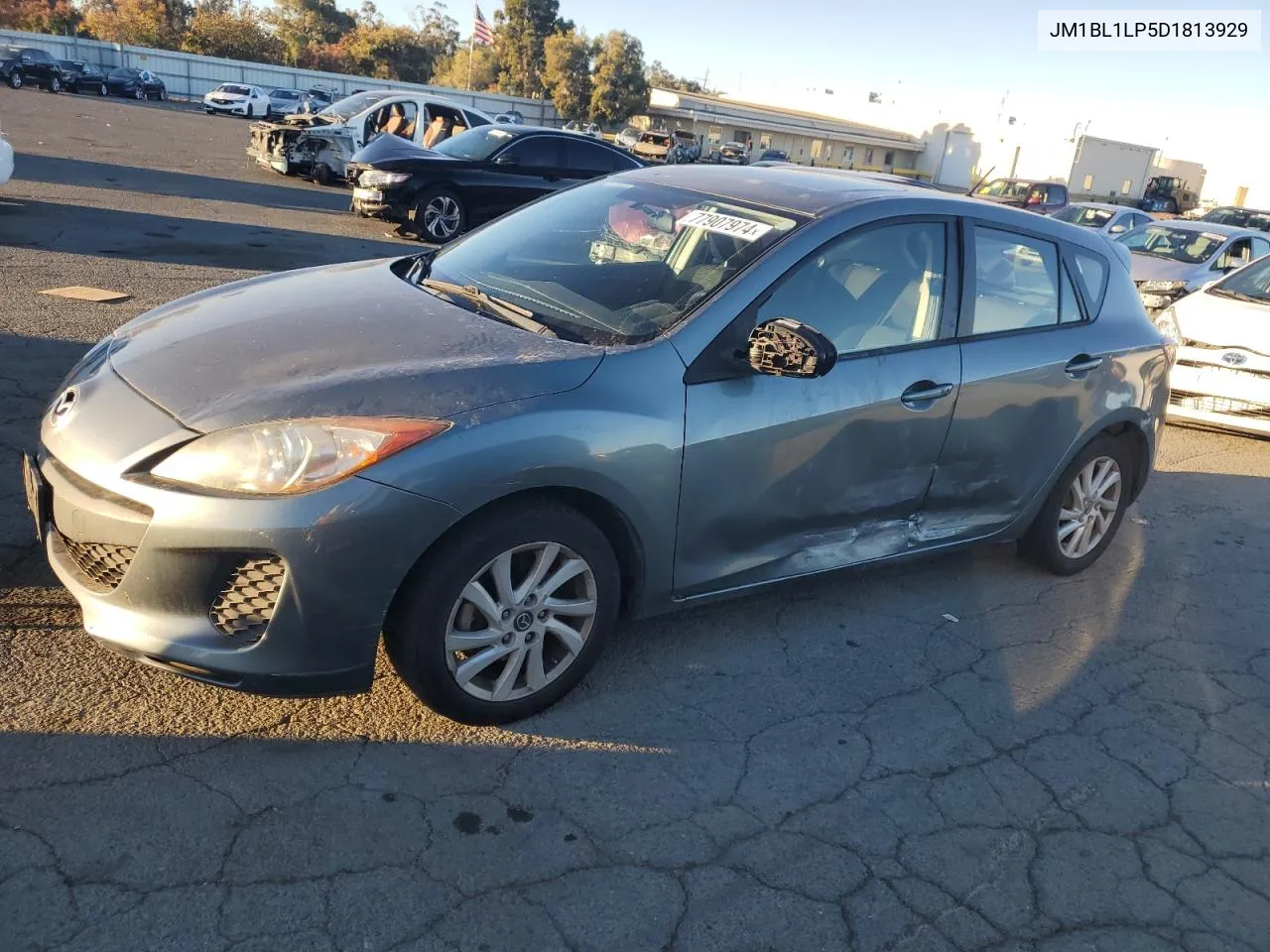 2013 Mazda 3 I VIN: JM1BL1LP5D1813929 Lot: 77907974