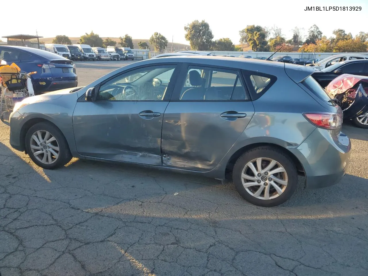 2013 Mazda 3 I VIN: JM1BL1LP5D1813929 Lot: 77907974