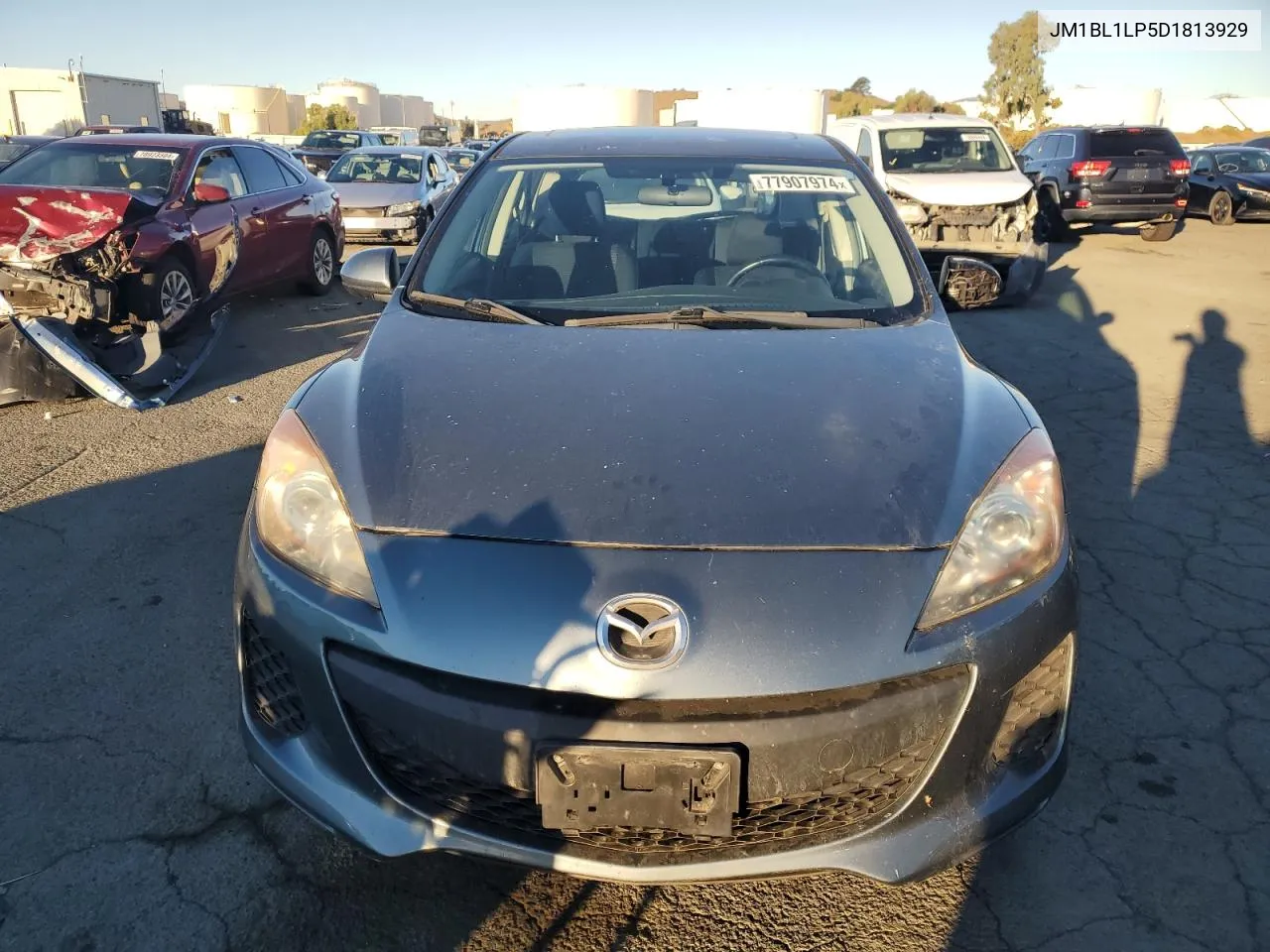 2013 Mazda 3 I VIN: JM1BL1LP5D1813929 Lot: 77907974