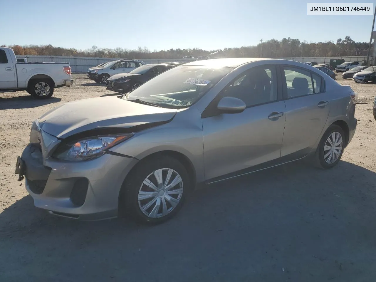 2013 Mazda 3 I VIN: JM1BL1TG6D1746449 Lot: 80168594