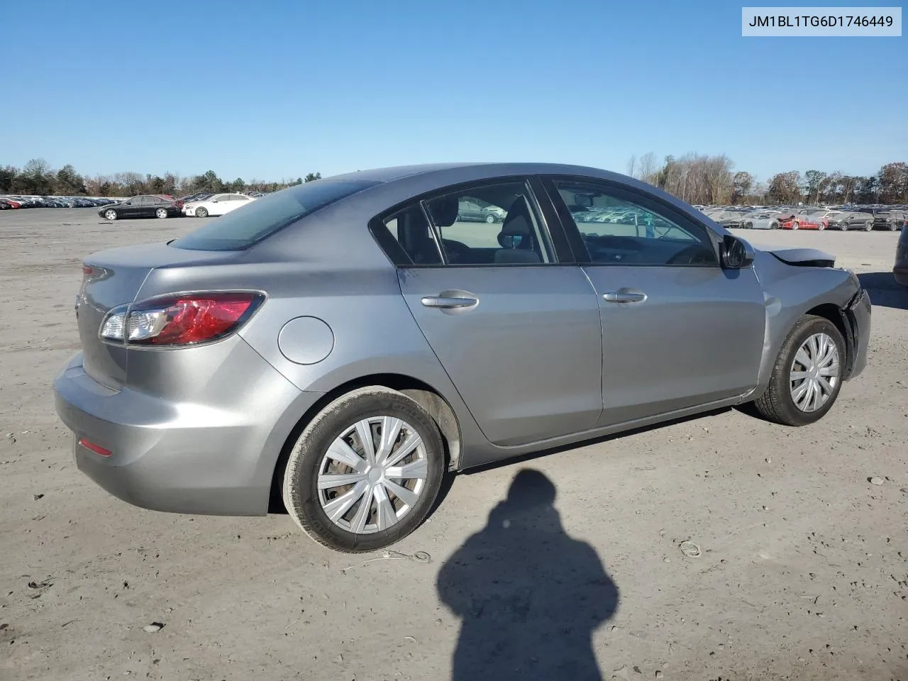 2013 Mazda 3 I VIN: JM1BL1TG6D1746449 Lot: 80168594