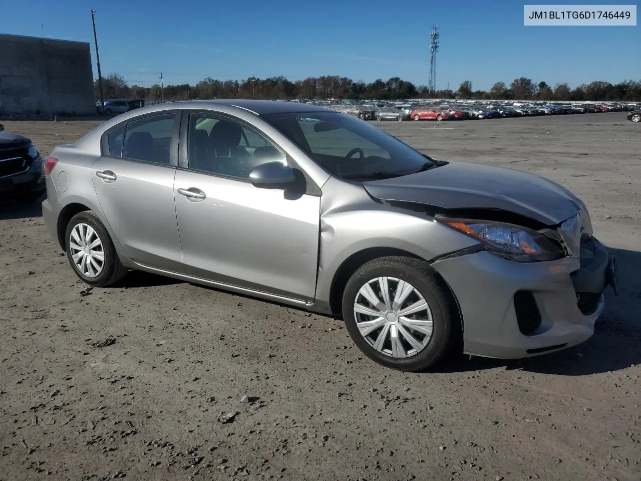 2013 Mazda 3 I VIN: JM1BL1TG6D1746449 Lot: 80168594