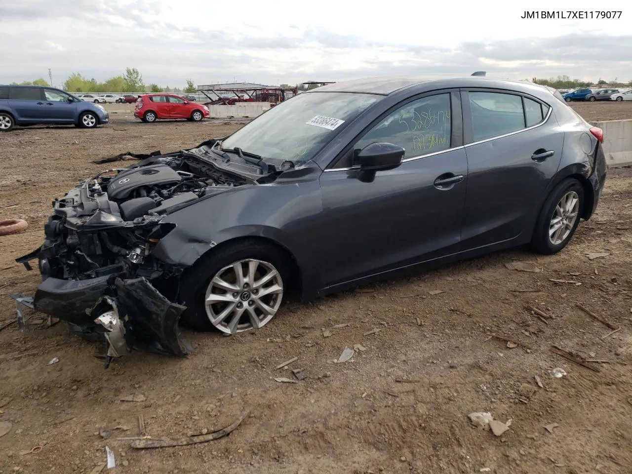 JM1BM1L7XE1179077 2014 Mazda 3 Touring