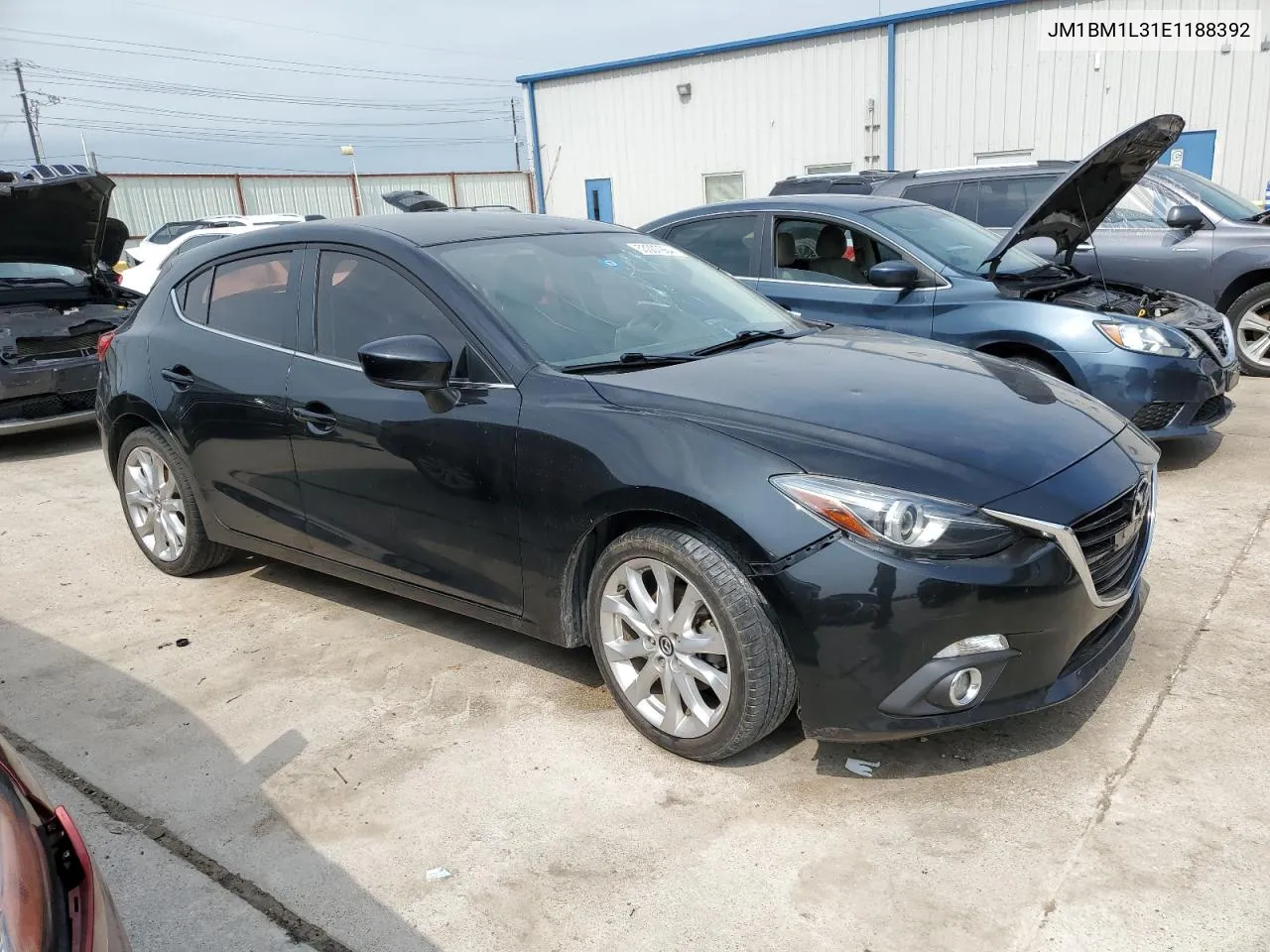 2014 Mazda 3 Touring VIN: JM1BM1L31E1188392 Lot: 53307984