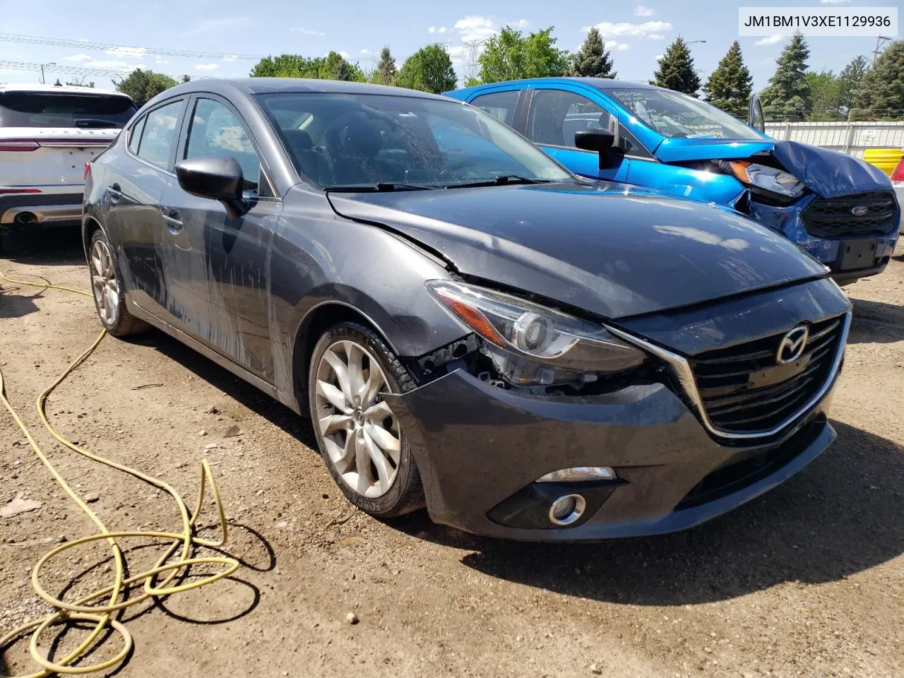 2014 Mazda 3 Touring VIN: JM1BM1V3XE1129936 Lot: 53895504