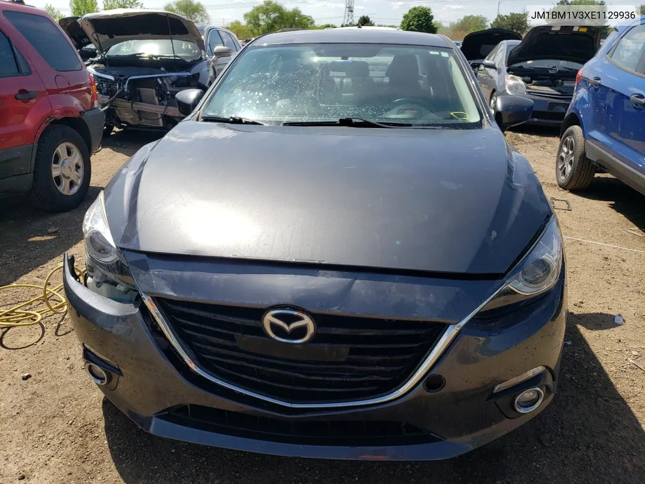 2014 Mazda 3 Touring VIN: JM1BM1V3XE1129936 Lot: 53895504