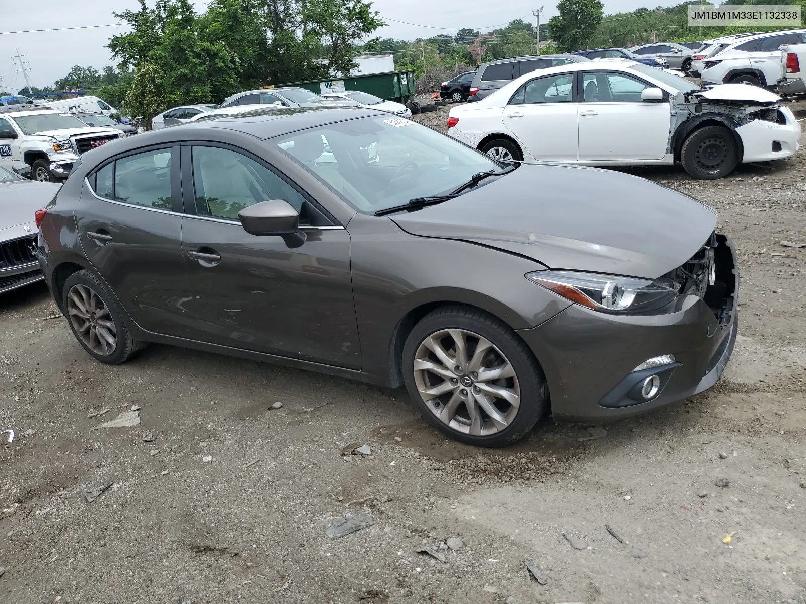 2014 Mazda 3 Grand Touring VIN: JM1BM1M33E1132338 Lot: 54670324