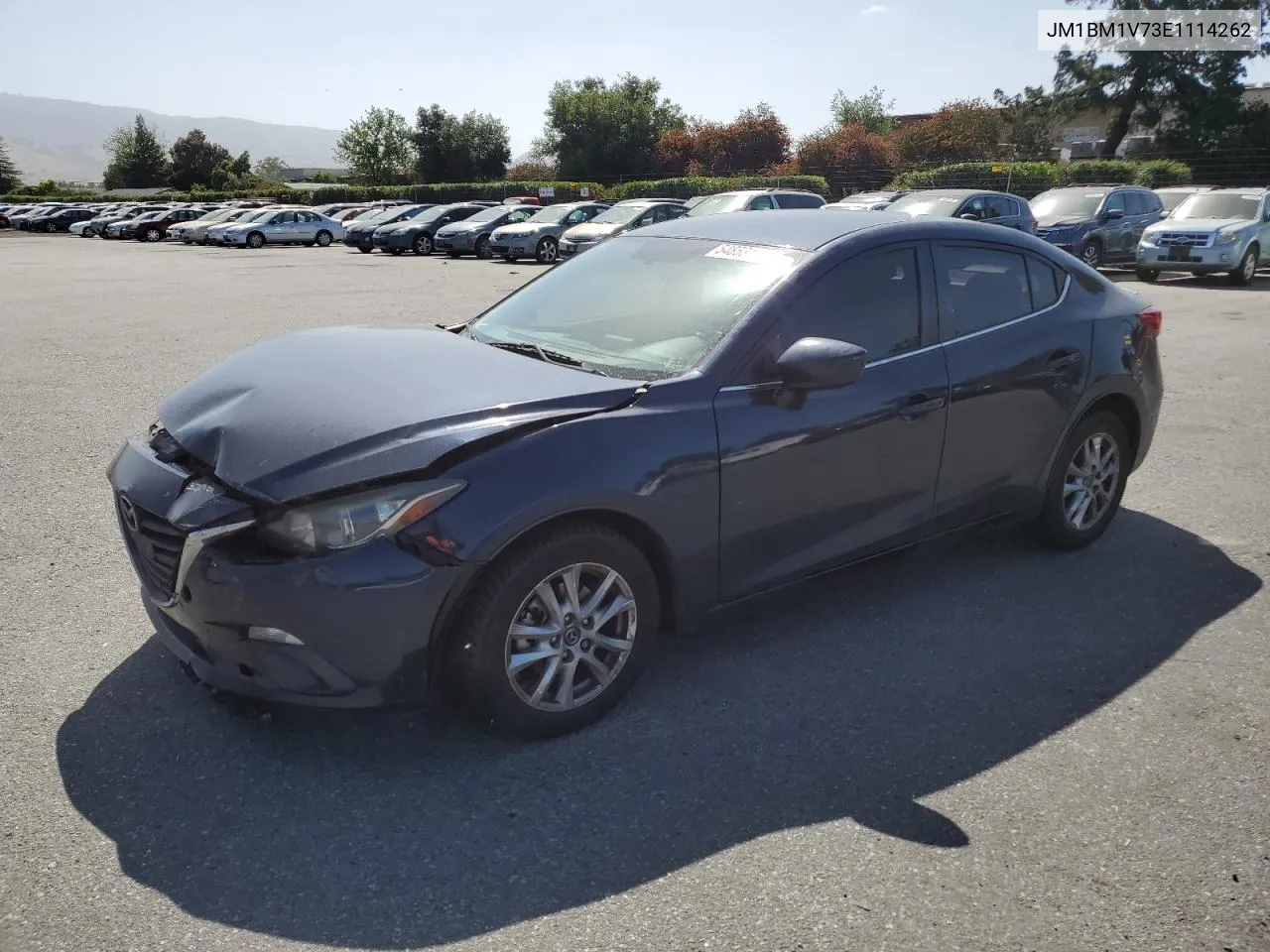 2014 Mazda 3 Touring VIN: JM1BM1V73E1114262 Lot: 54853114