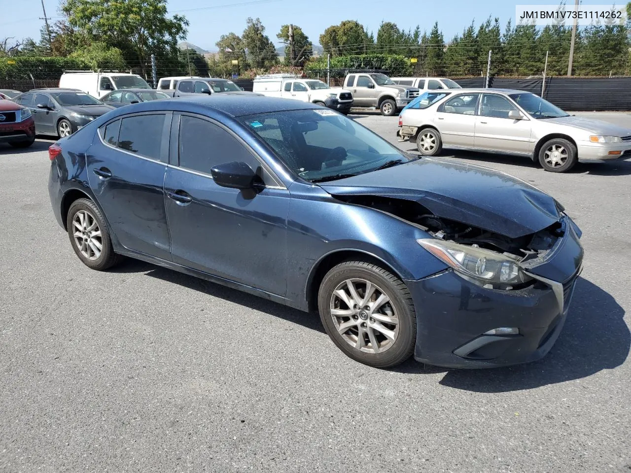 2014 Mazda 3 Touring VIN: JM1BM1V73E1114262 Lot: 54853114