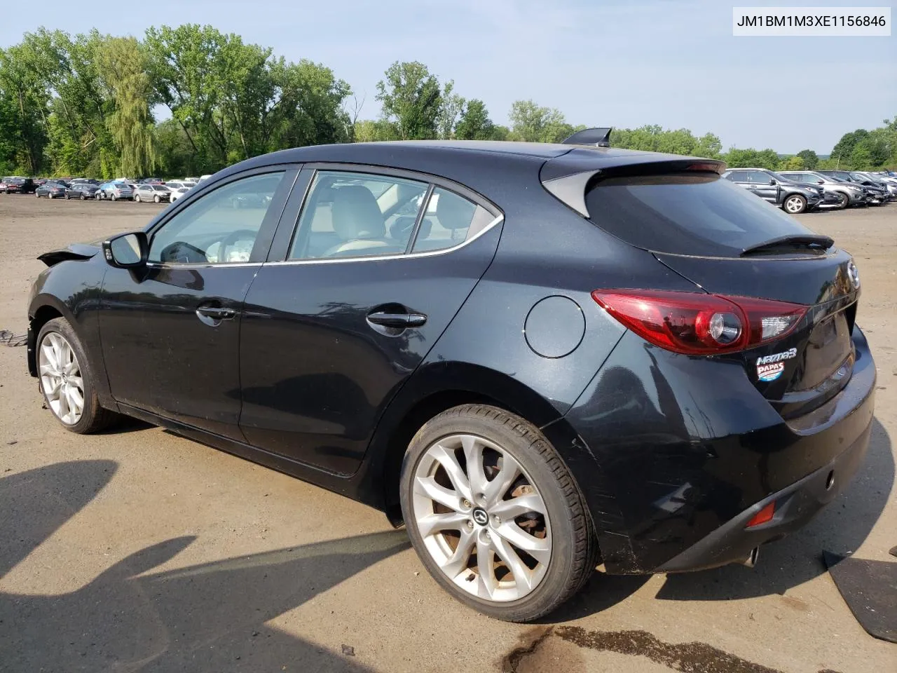 2014 Mazda 3 Grand Touring VIN: JM1BM1M3XE1156846 Lot: 58955064