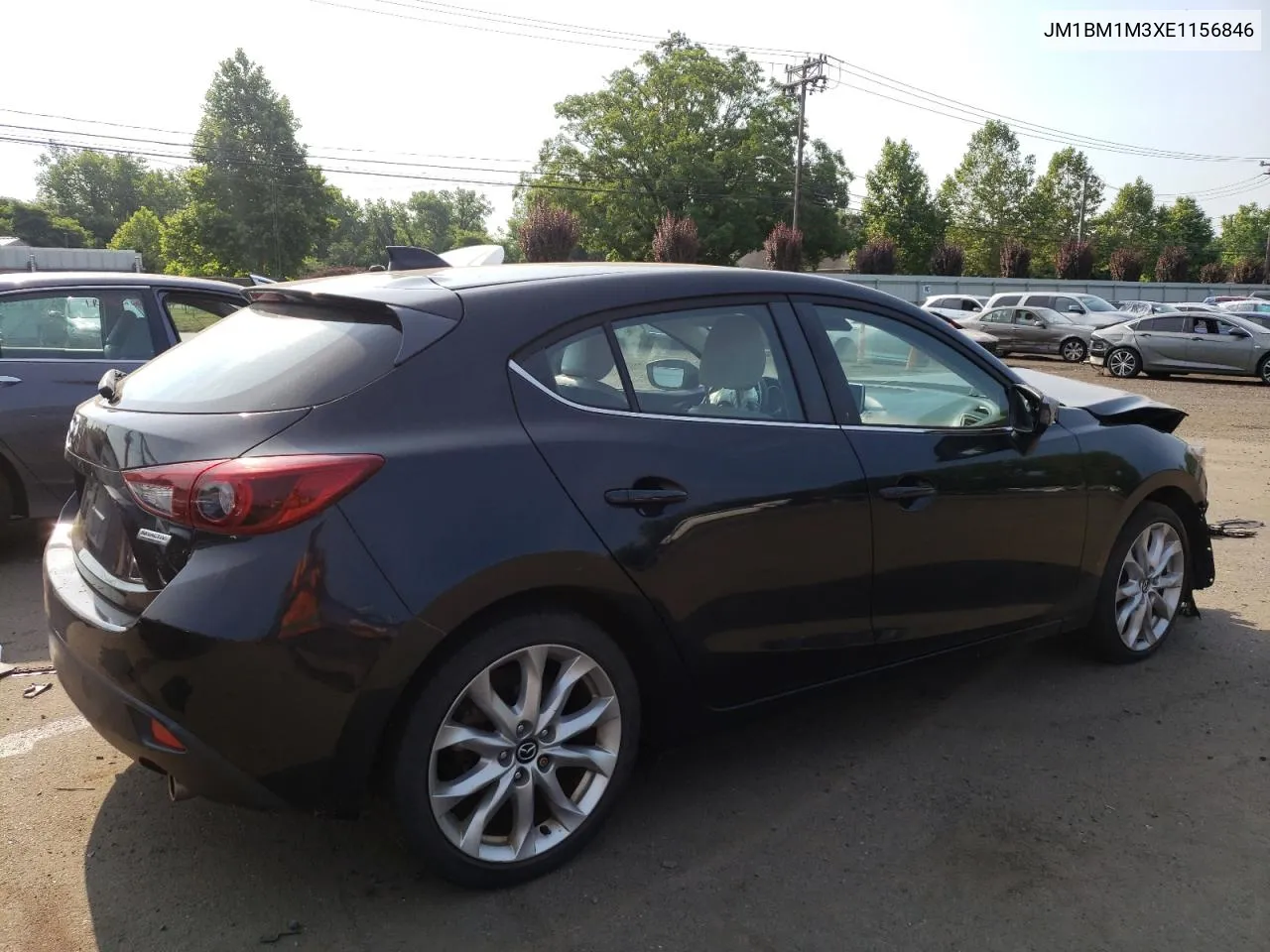 2014 Mazda 3 Grand Touring VIN: JM1BM1M3XE1156846 Lot: 58955064