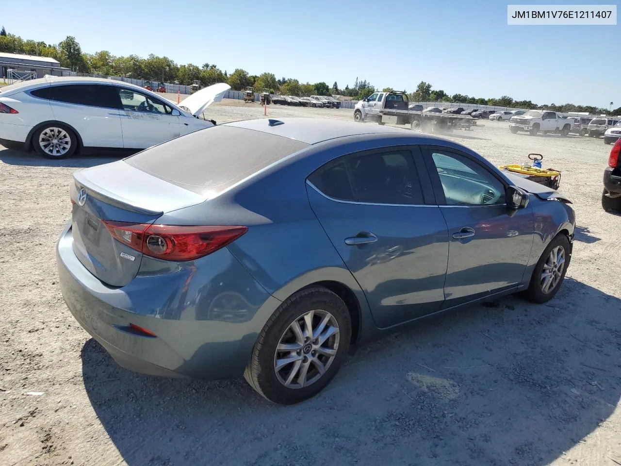 2014 Mazda 3 Touring VIN: JM1BM1V76E1211407 Lot: 61107584