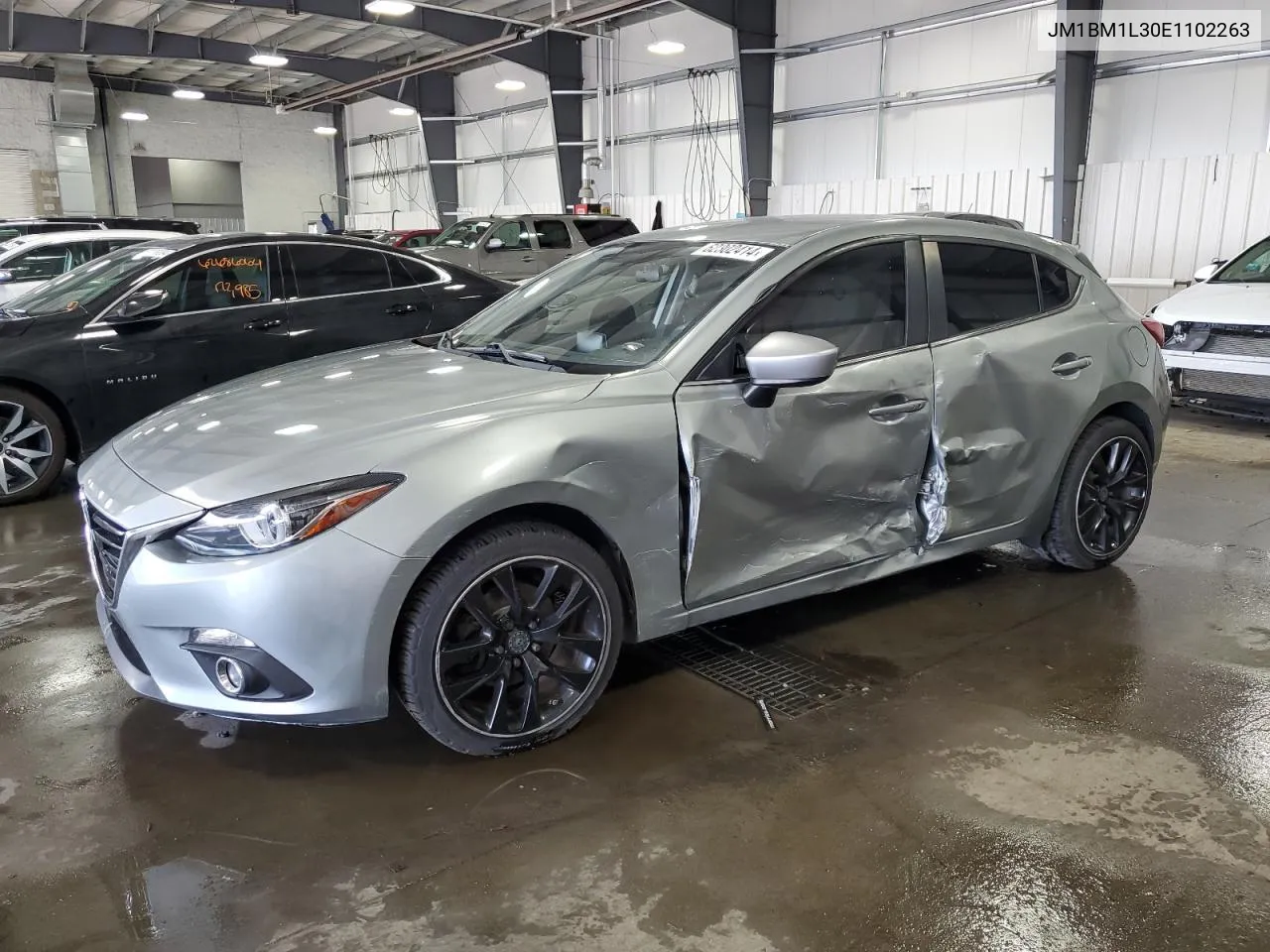 2014 Mazda 3 Touring VIN: JM1BM1L30E1102263 Lot: 62302414