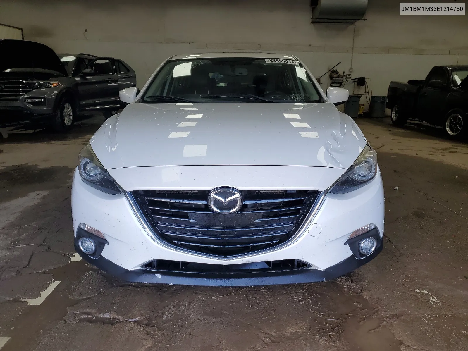 2014 Mazda 3 Grand Touring VIN: JM1BM1M33E1214750 Lot: 63466814