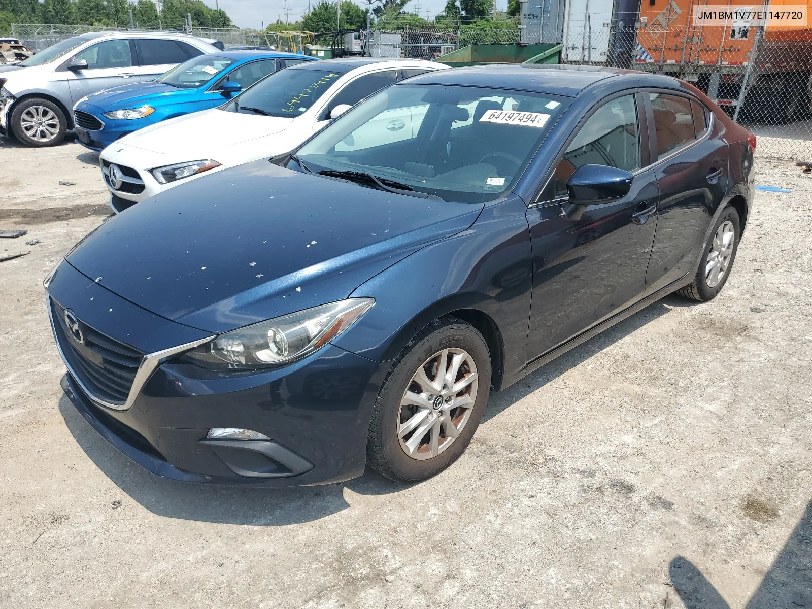 2014 Mazda 3 Touring VIN: JM1BM1V77E1147720 Lot: 64197494