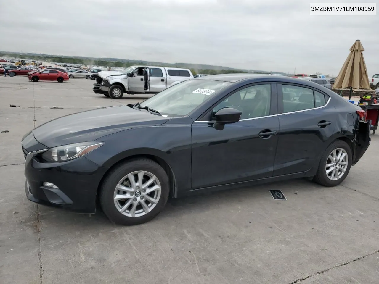 2014 Mazda 3 Touring VIN: 3MZBM1V71EM108959 Lot: 64709704