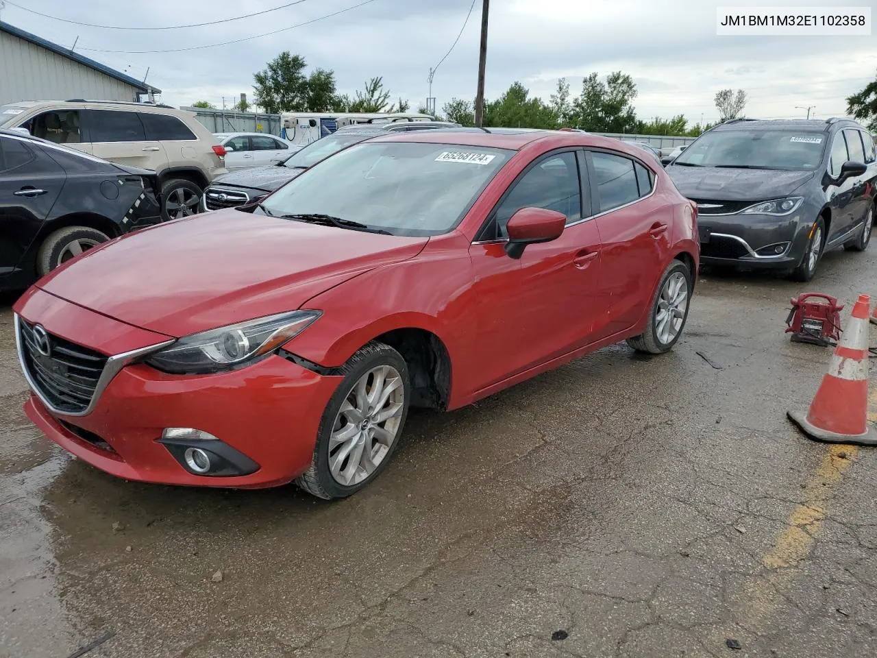 2014 Mazda 3 Grand Touring VIN: JM1BM1M32E1102358 Lot: 65268124