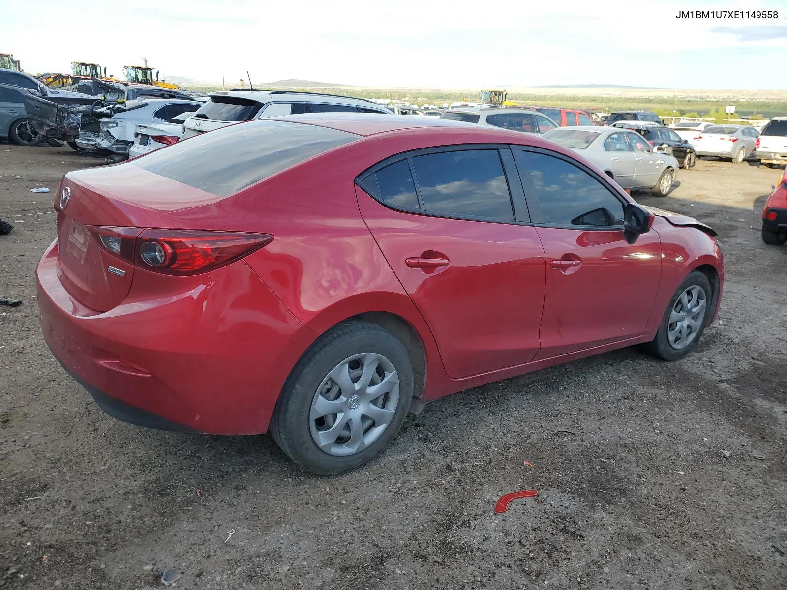 JM1BM1U7XE1149558 2014 Mazda 3 Sport