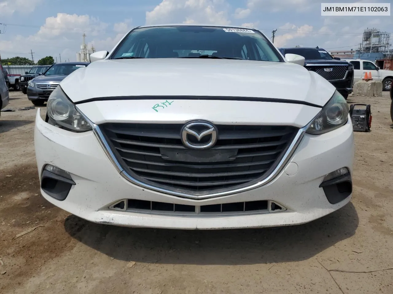 2014 Mazda 3 Grand Touring VIN: JM1BM1M71E1102063 Lot: 65940964