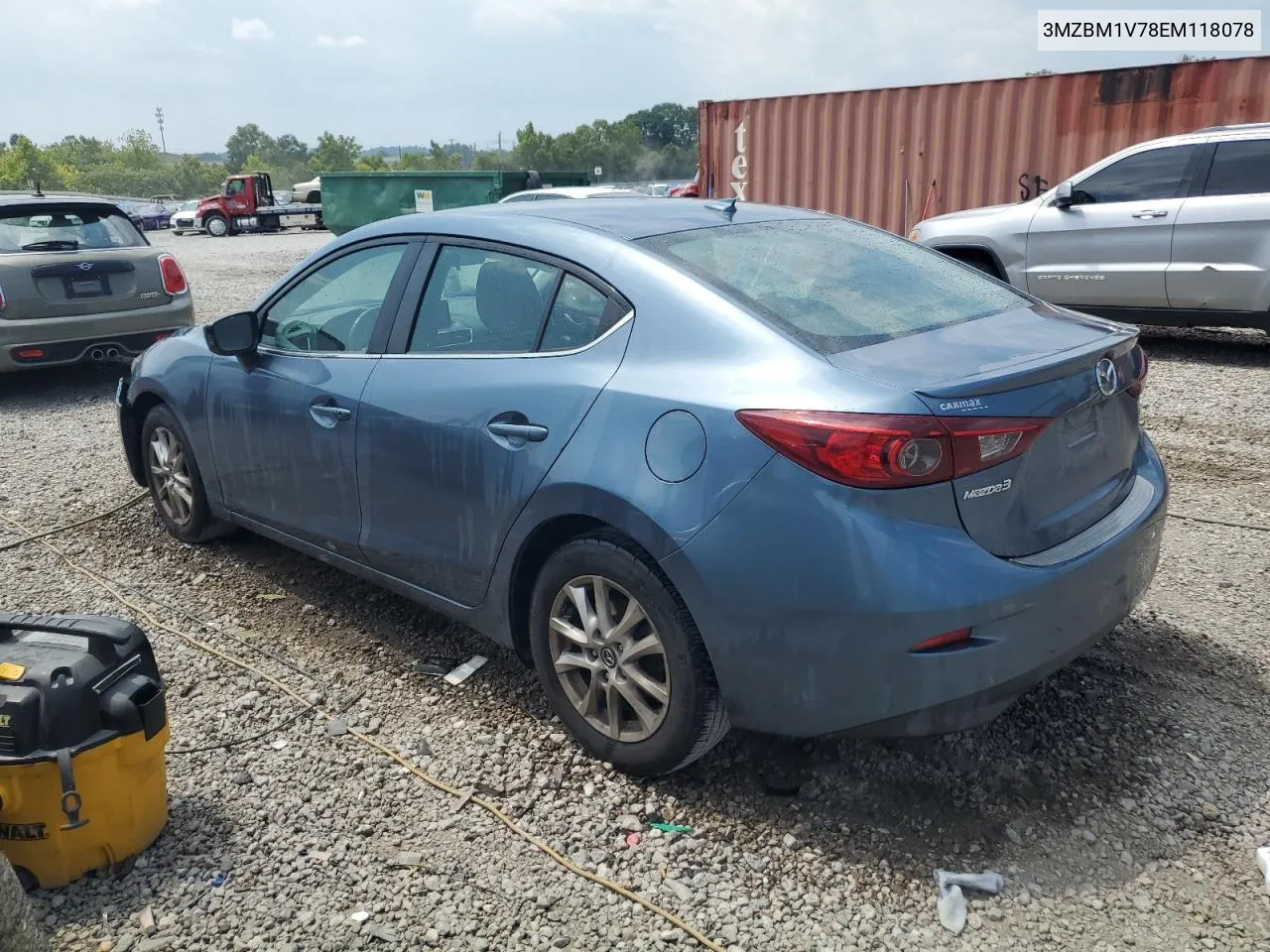 2014 Mazda 3 Touring VIN: 3MZBM1V78EM118078 Lot: 66189854