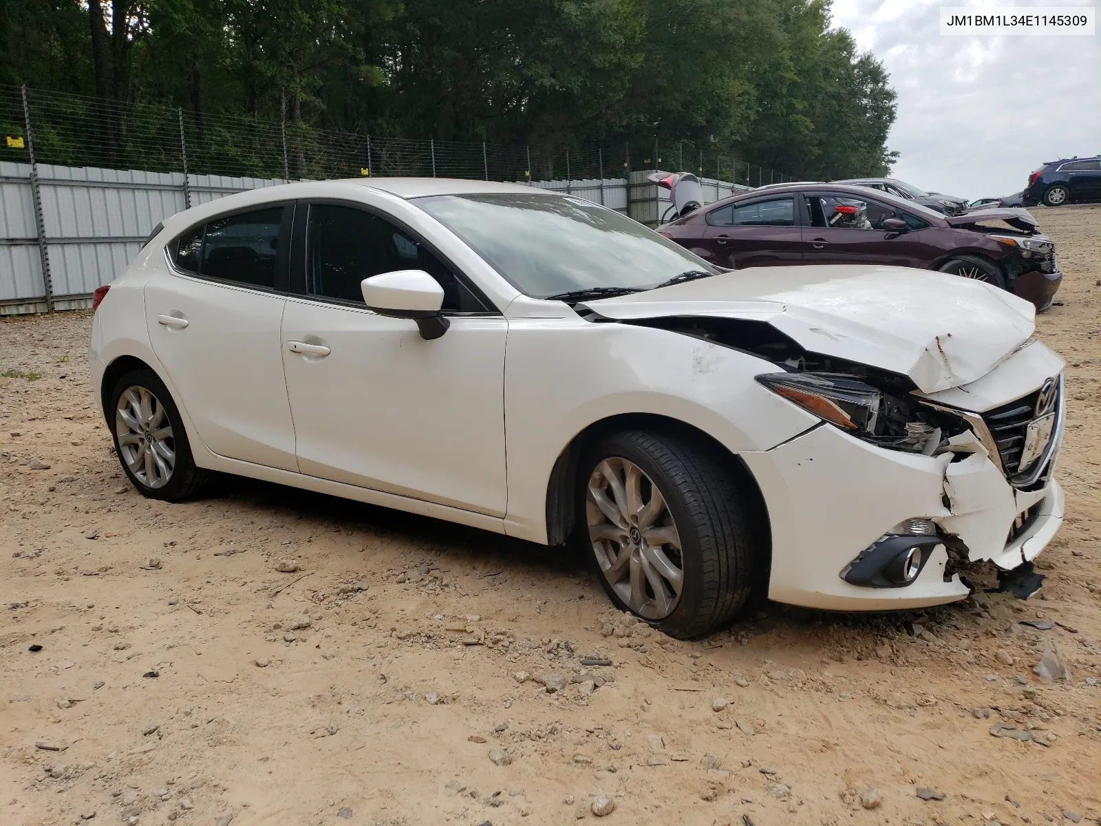 2014 Mazda 3 Touring VIN: JM1BM1L34E1145309 Lot: 66789214