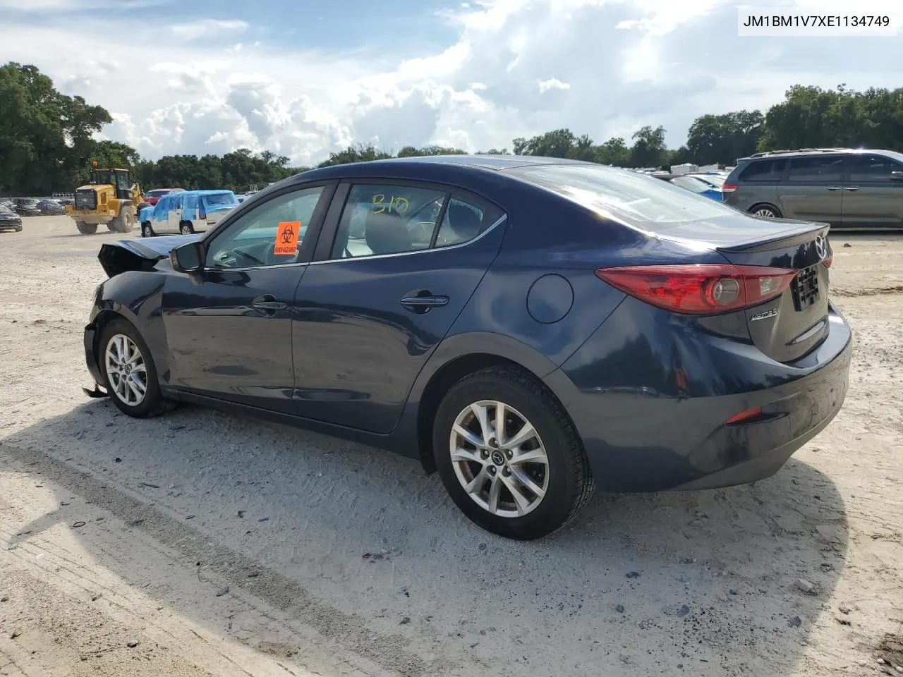 2014 Mazda 3 Touring VIN: JM1BM1V7XE1134749 Lot: 67101254