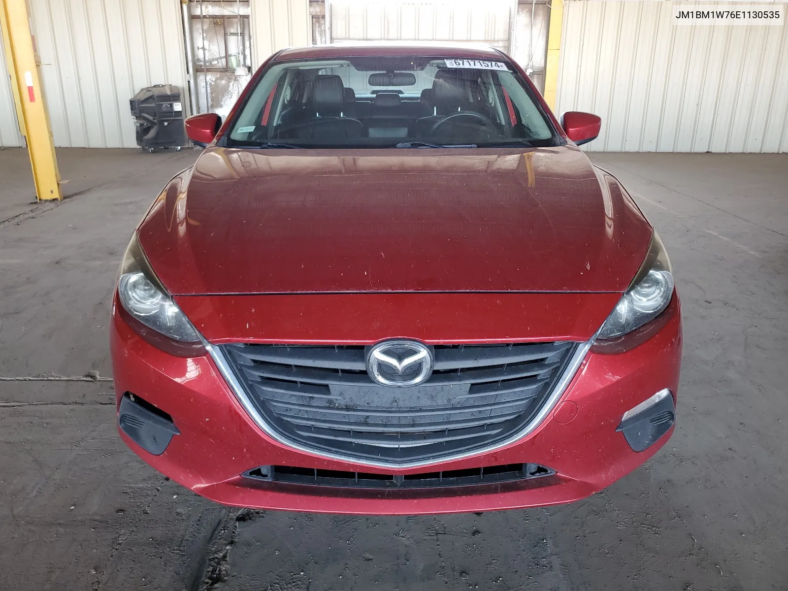 2014 Mazda 3 Grand Touring VIN: JM1BM1W76E1130535 Lot: 67171574