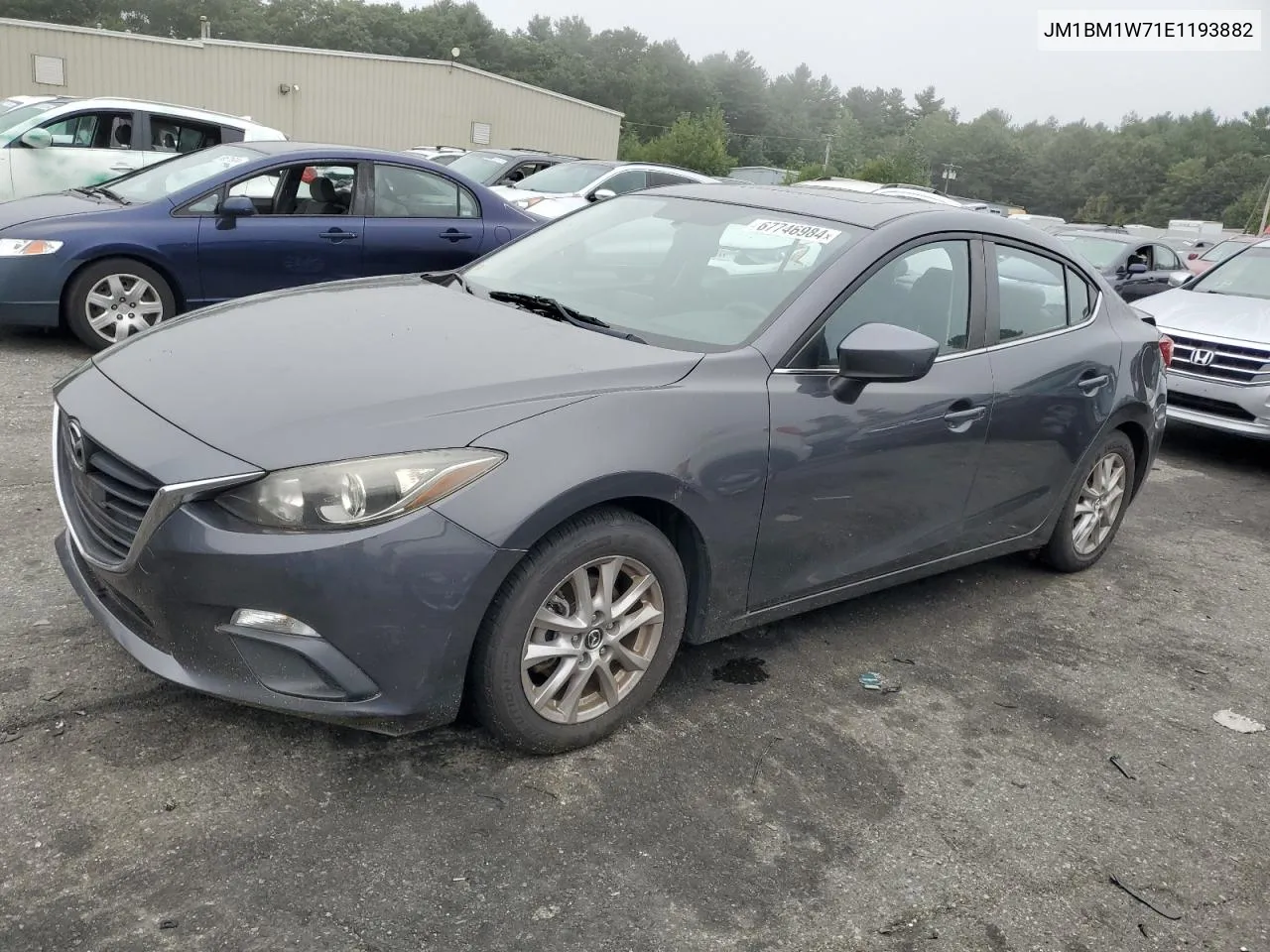 2014 Mazda 3 Grand Touring VIN: JM1BM1W71E1193882 Lot: 67746984