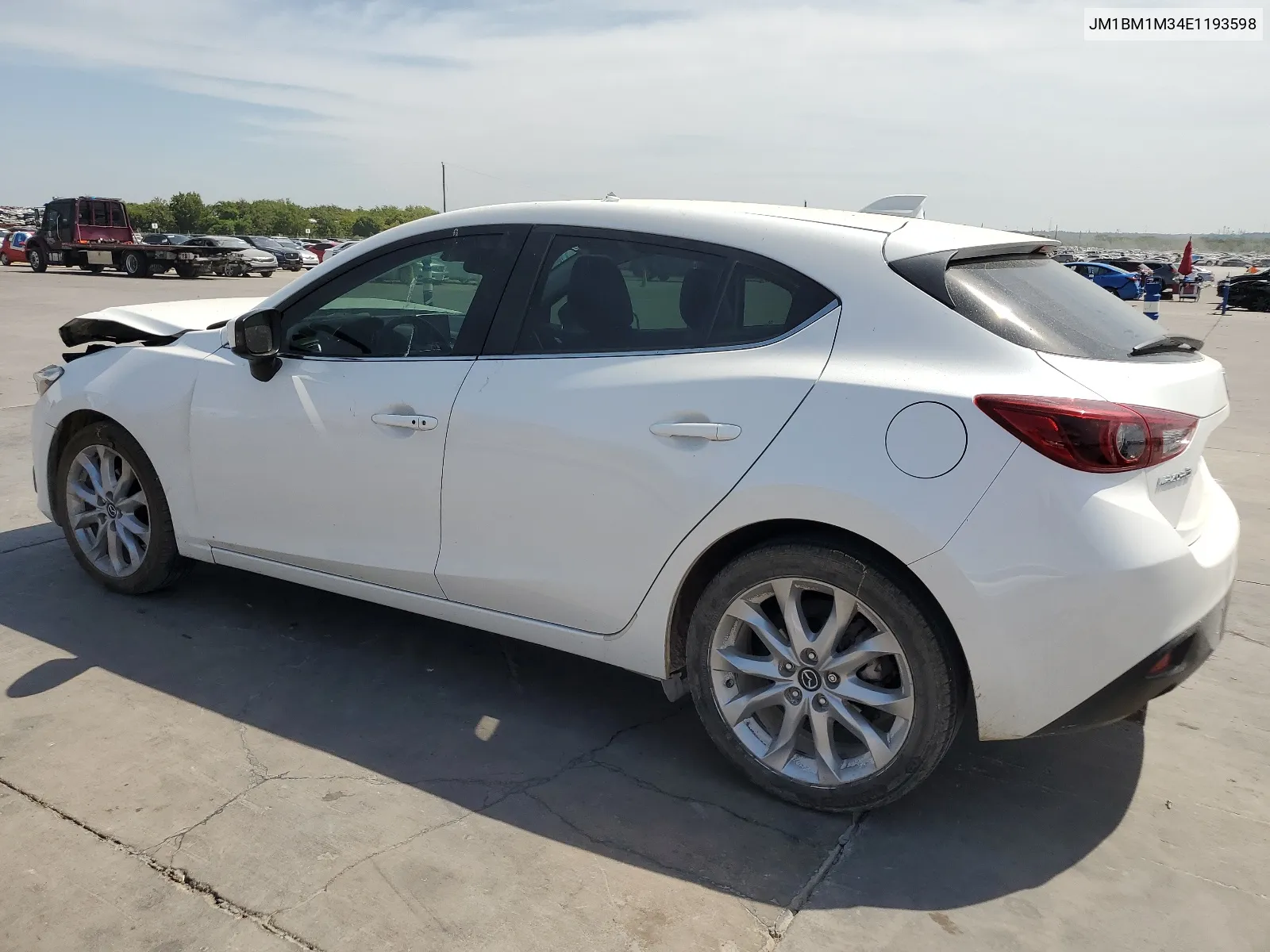 2014 Mazda 3 Grand Touring VIN: JM1BM1M34E1193598 Lot: 68050774