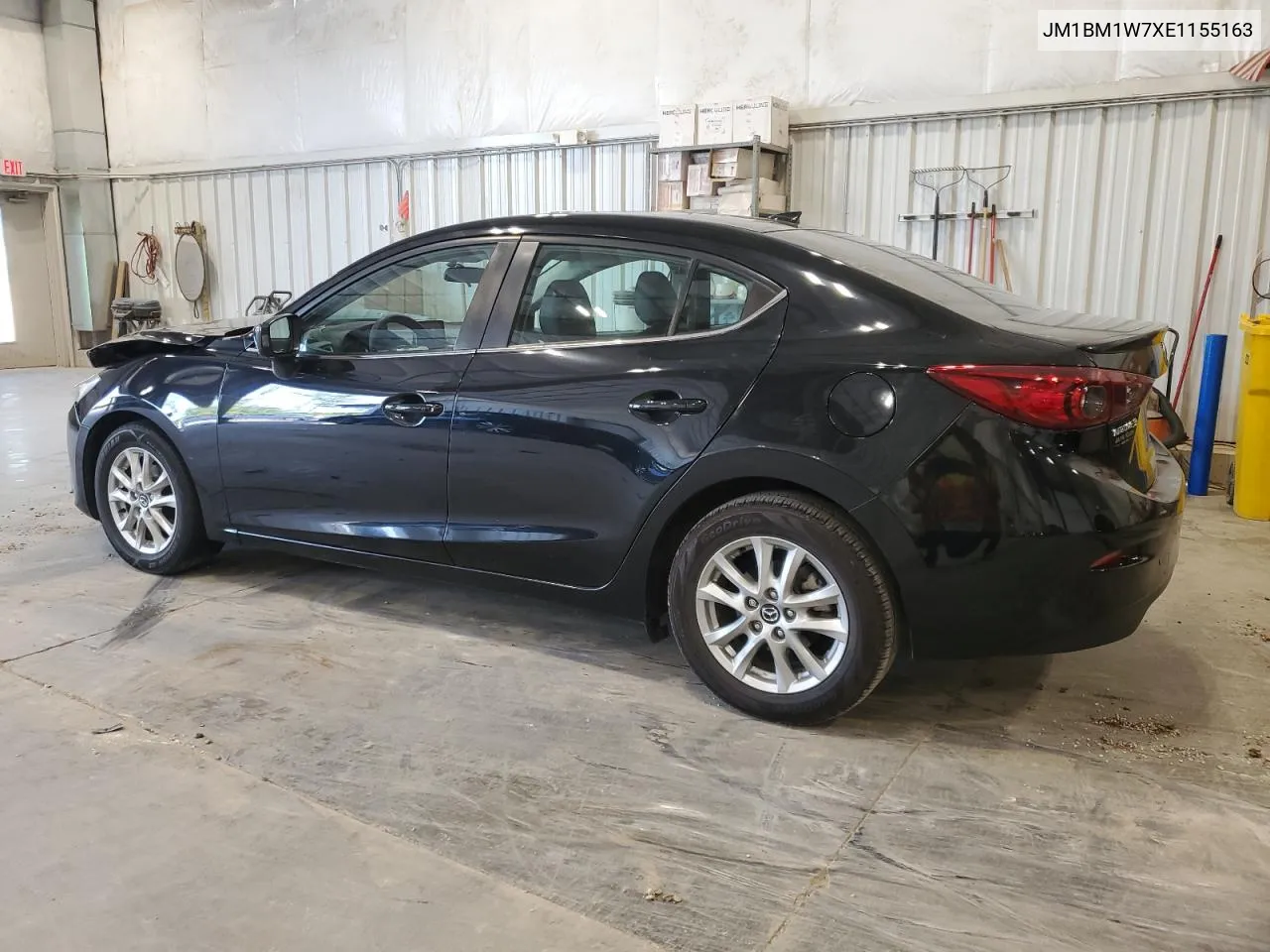 2014 Mazda 3 Grand Touring VIN: JM1BM1W7XE1155163 Lot: 68373834