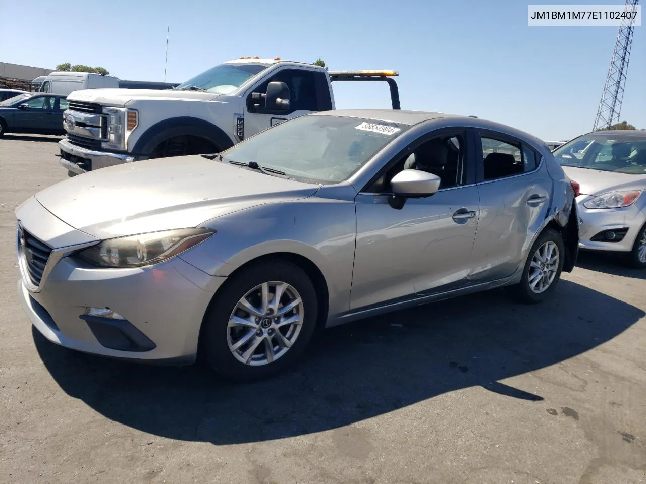 2014 Mazda 3 Grand Touring VIN: JM1BM1M77E1102407 Lot: 68654904