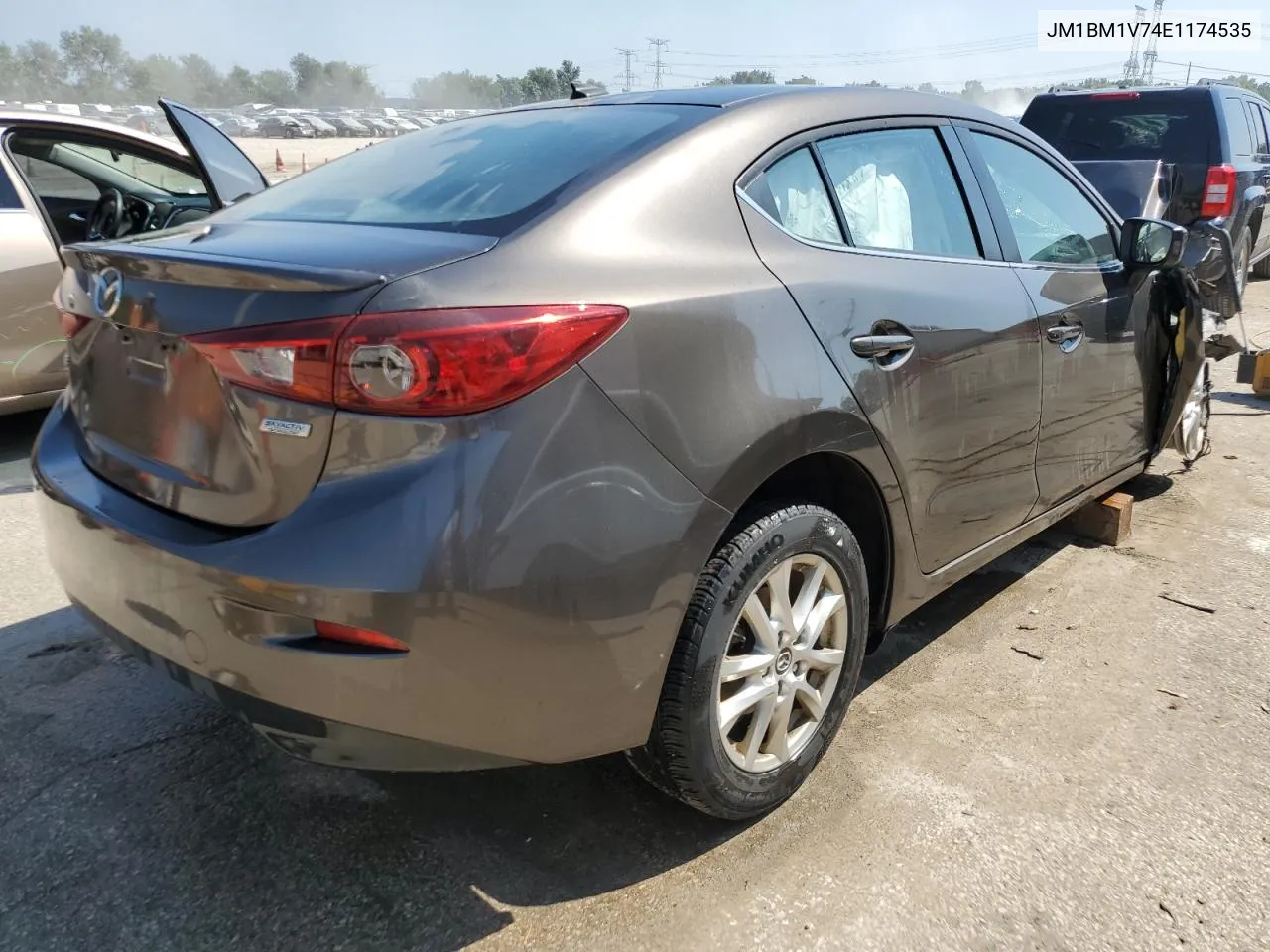 2014 Mazda 3 Touring VIN: JM1BM1V74E1174535 Lot: 68760424