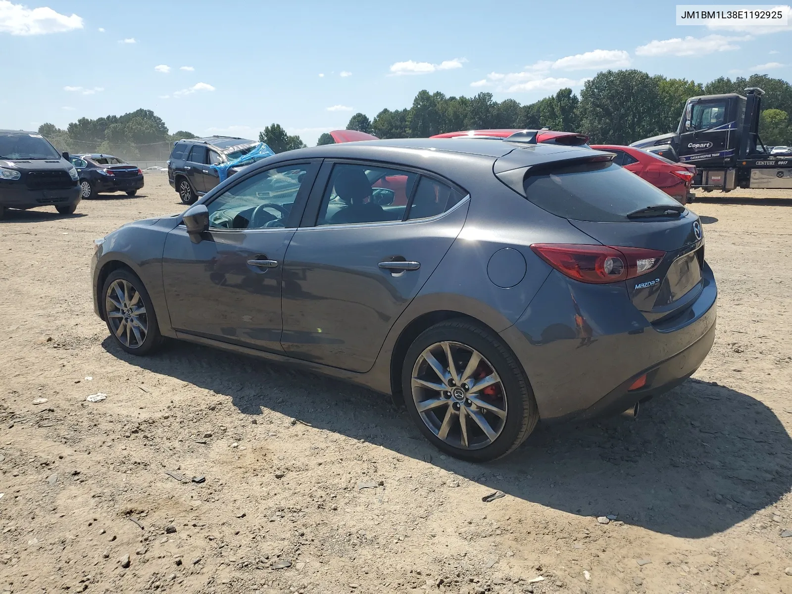 2014 Mazda 3 Touring VIN: JM1BM1L38E1192925 Lot: 69036644