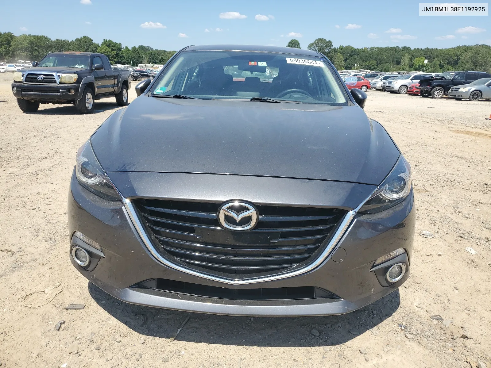 2014 Mazda 3 Touring VIN: JM1BM1L38E1192925 Lot: 69036644