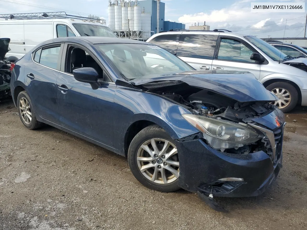 JM1BM1V7XE1126666 2014 Mazda 3 Touring