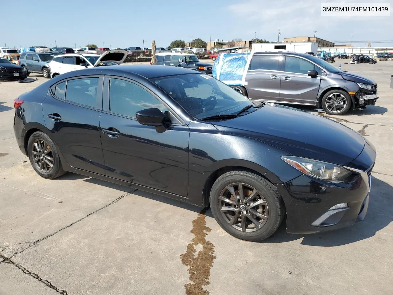 2014 Mazda 3 Sport VIN: 3MZBM1U74EM101439 Lot: 69865554