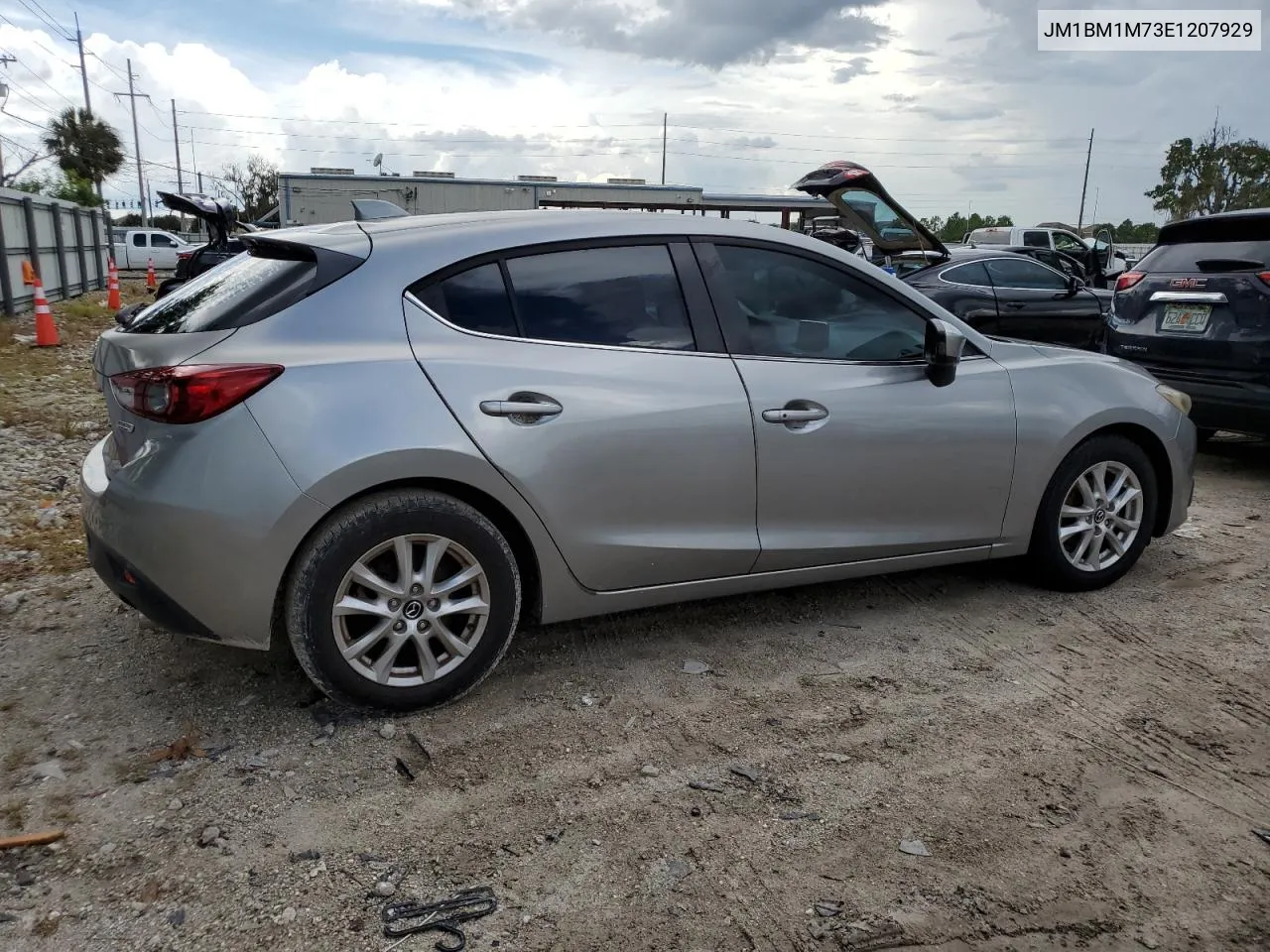 2014 Mazda 3 Grand Touring VIN: JM1BM1M73E1207929 Lot: 70244874